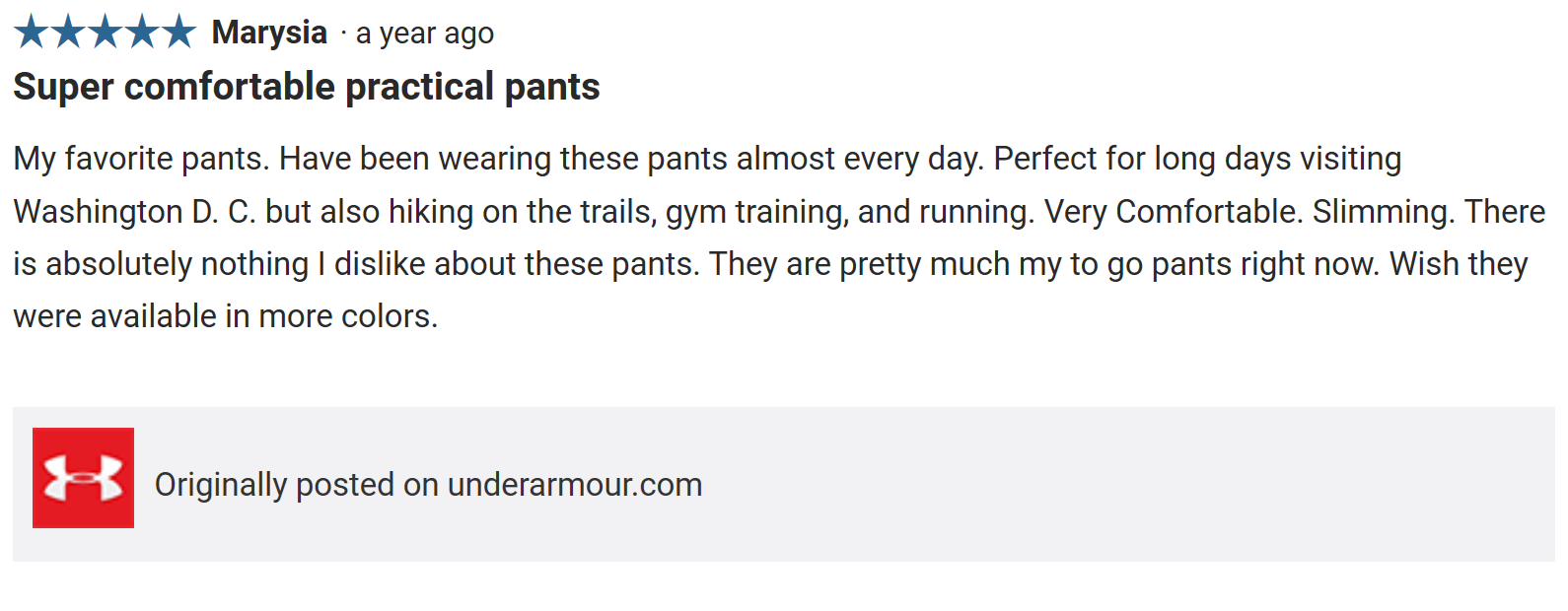 under armour ramble hike pant